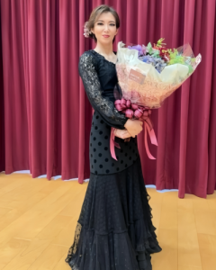 北九州・下関の医療アートメイク看護師保健師吉村ひろ美（よしむらひろみ）のプロフィール写真。趣味のフラメンコ歴は２０年以上。