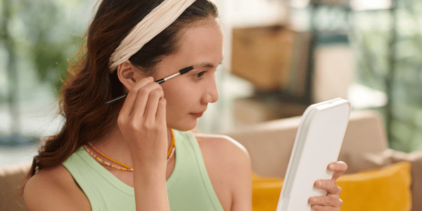 下関・北九州アートメイク看護師　吉村ひろ美（よしむらひろみ）による眉アートメイクの事前準備